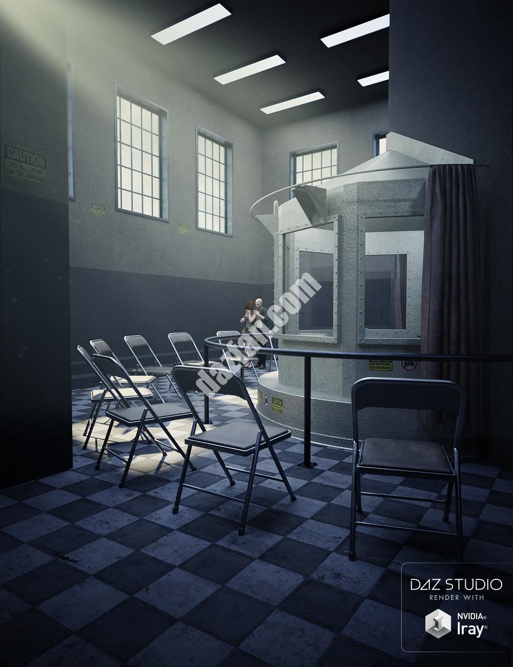 [daz场景] 监狱死亡室-DAZ爱好者
