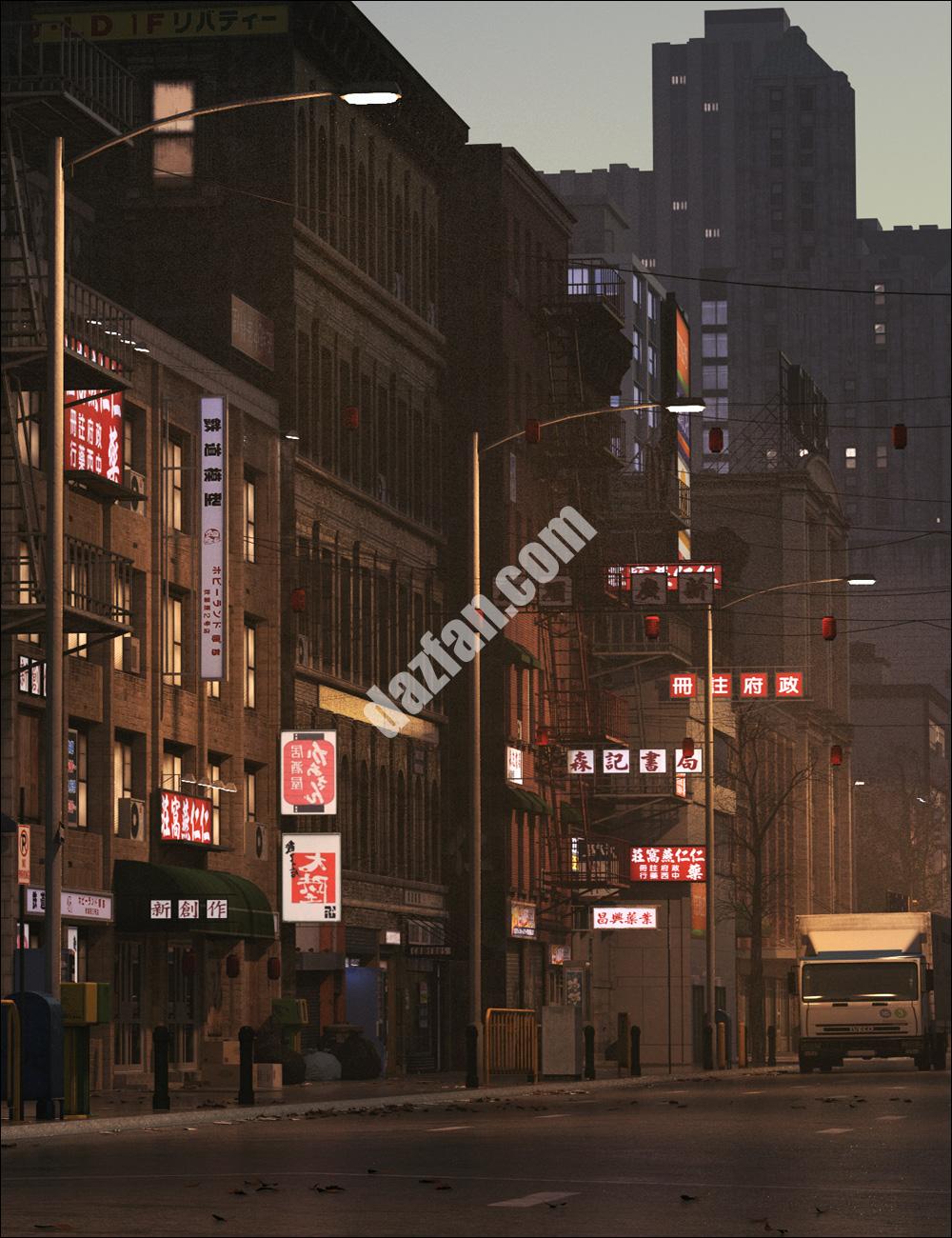 [daz场景] 城市扩张3-DAZ爱好者