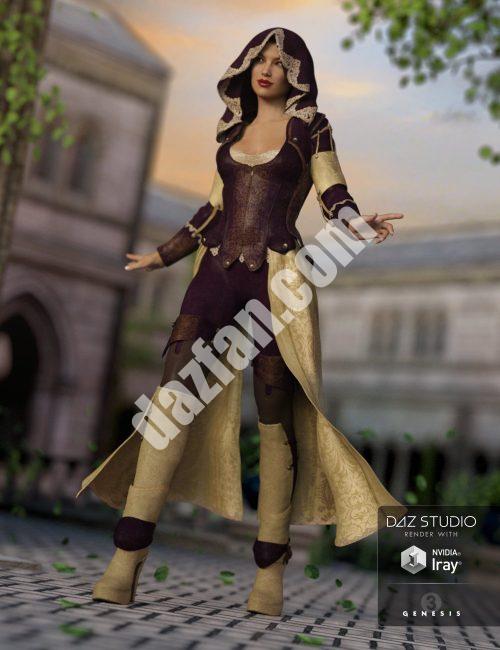 [daz服装] 《创世纪3》女性的Austrani服装-DAZ爱好者