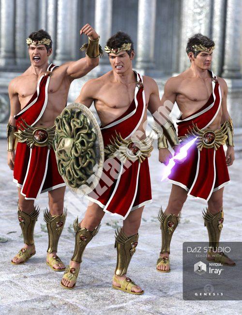 [daz姿势] 但丁7的姿态和表情-DAZ爱好者