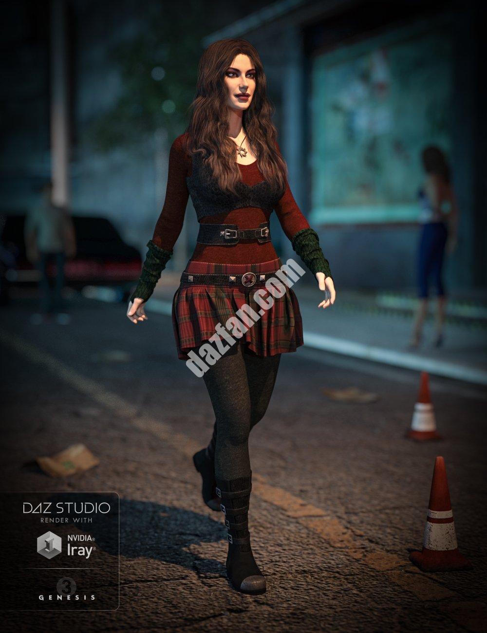 [daz服装] 《创世纪3》女性套装-DAZ爱好者