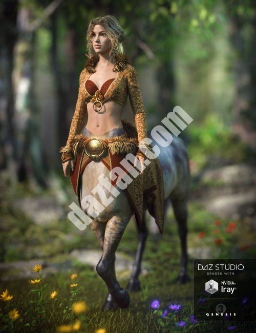 [daz服装] 半人马女装神话-DAZ爱好者