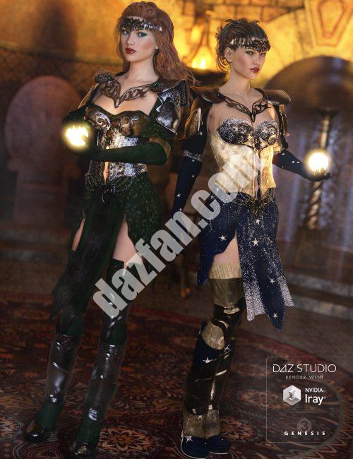 [daz服装] 时间神谕纹理G3-DAZ爱好者