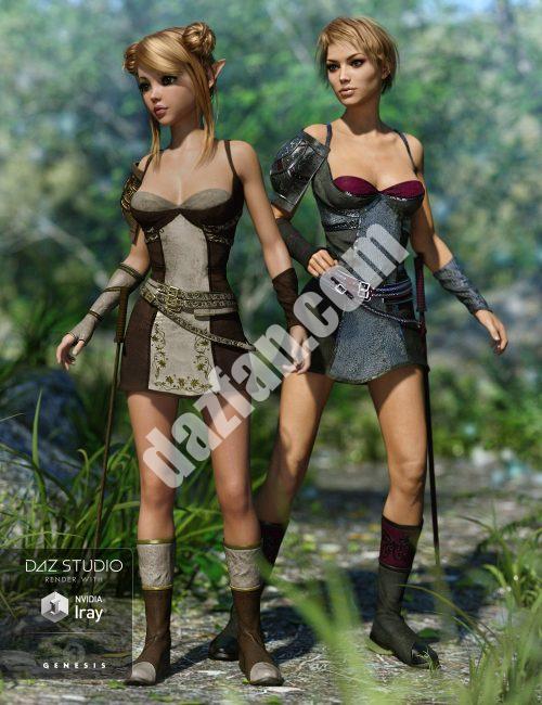 [daz服装] 公主Aaliyah服装纹理G3-DAZ爱好者