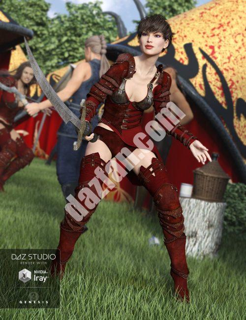 [daz服装] 红爪为创世纪3女性-DAZ爱好者