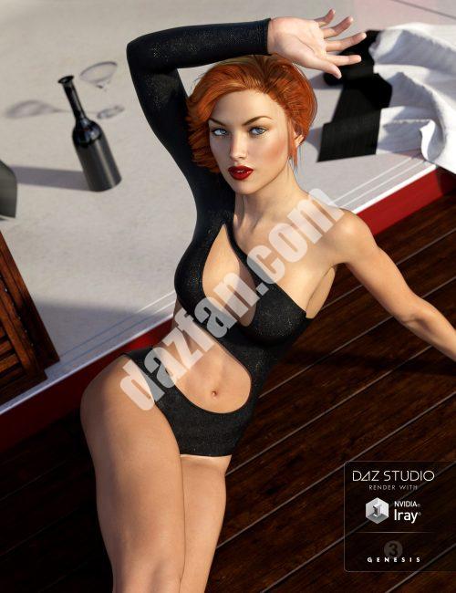 [daz服装] Genesis 3系列里约泳装-DAZ爱好者