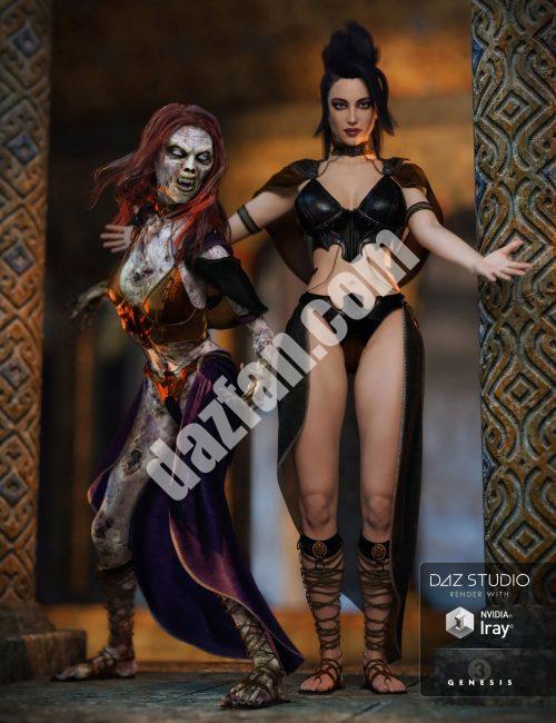 [daz服装] Sunward Bliss服装纹理G3-DAZ爱好者