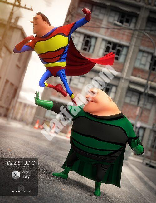 [daz服装] 香椿超级男服纹理-DAZ爱好者