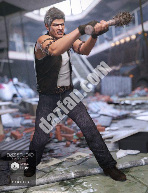 [daz服装] 《创世纪3》中丑陋的Dave套装-DAZ爱好者