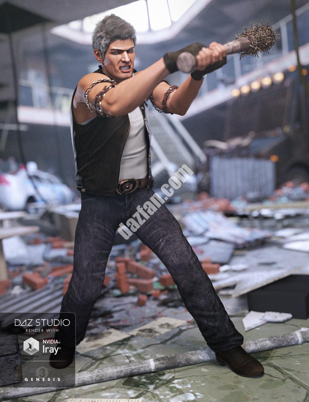 [daz服装] 《创世纪3》中丑陋的Dave套装-DAZ爱好者