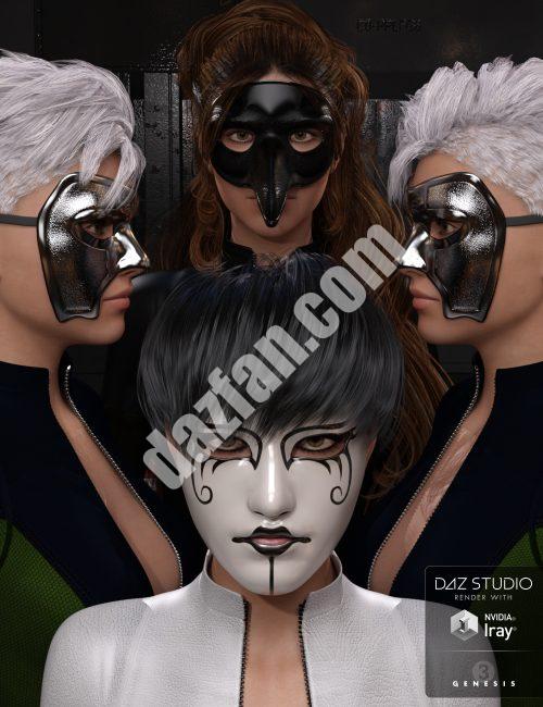 [daz服装] 神奇的面具-伊拉克创世纪3女(s)-DAZ爱好者