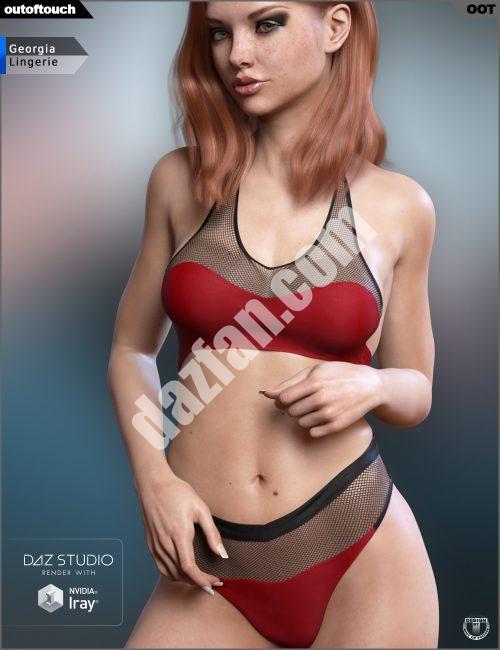 [daz服装] 格鲁吉亚创世纪3女性内衣(s)-DAZ爱好者