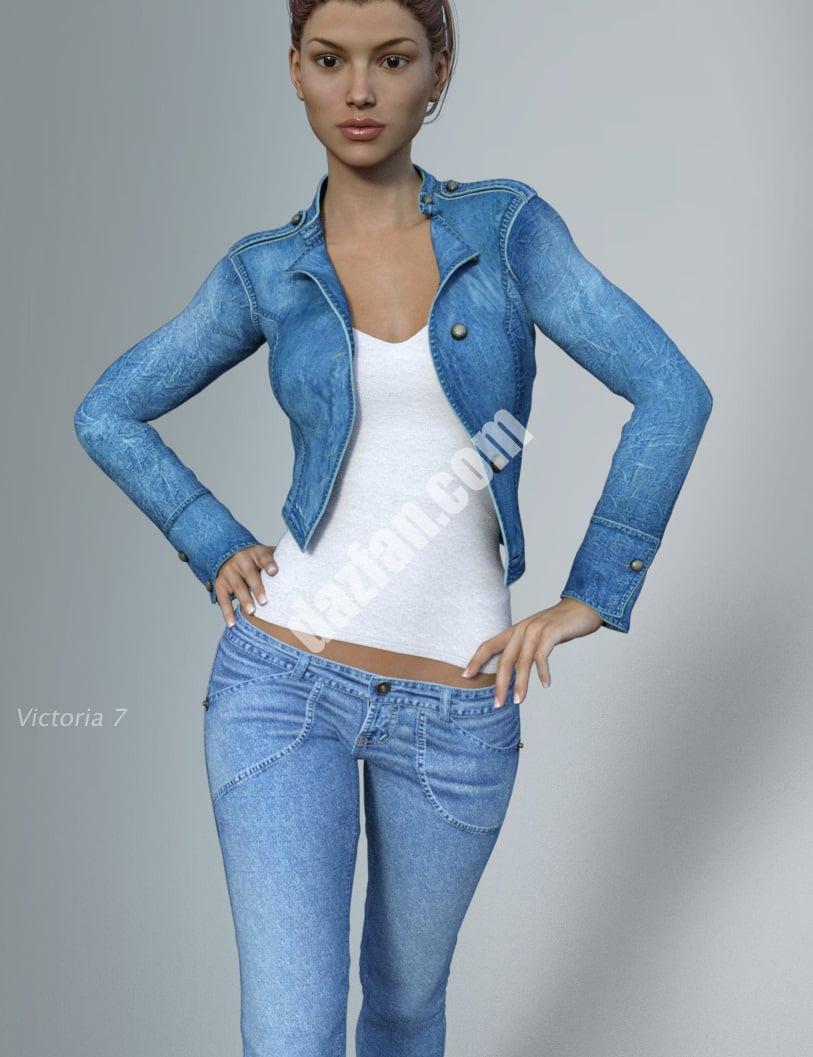 [daz服装] 鸿宇的《创世纪3女牛仔3》-DAZ爱好者