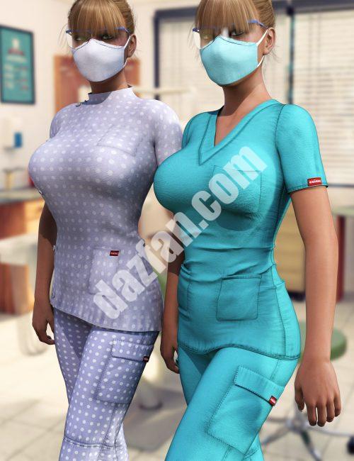 [daz姿势] i13 实习医生-DAZ爱好者