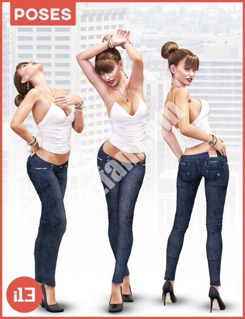 [daz姿势] i13 炫姿系列-DAZ爱好者