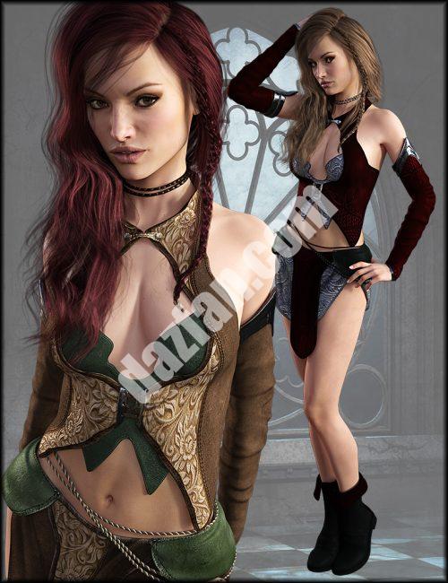 [daz服装] 无辜女巫纹理-DAZ爱好者