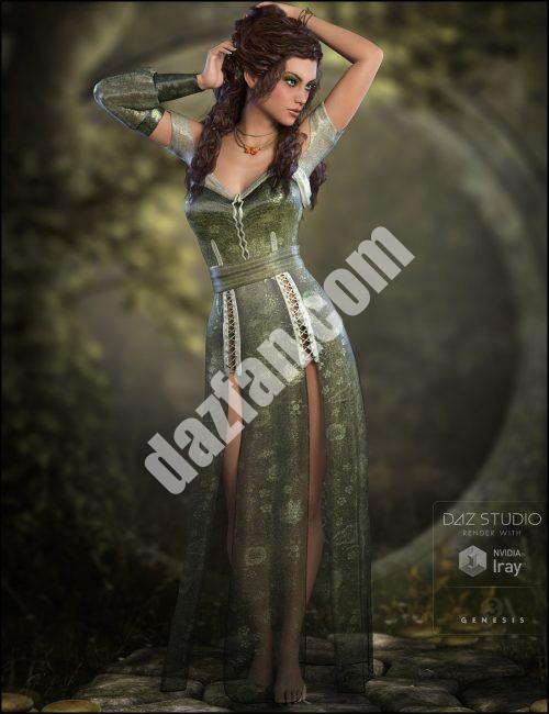 [daz服装] Lothriel《创世纪3》女性套装-DAZ爱好者