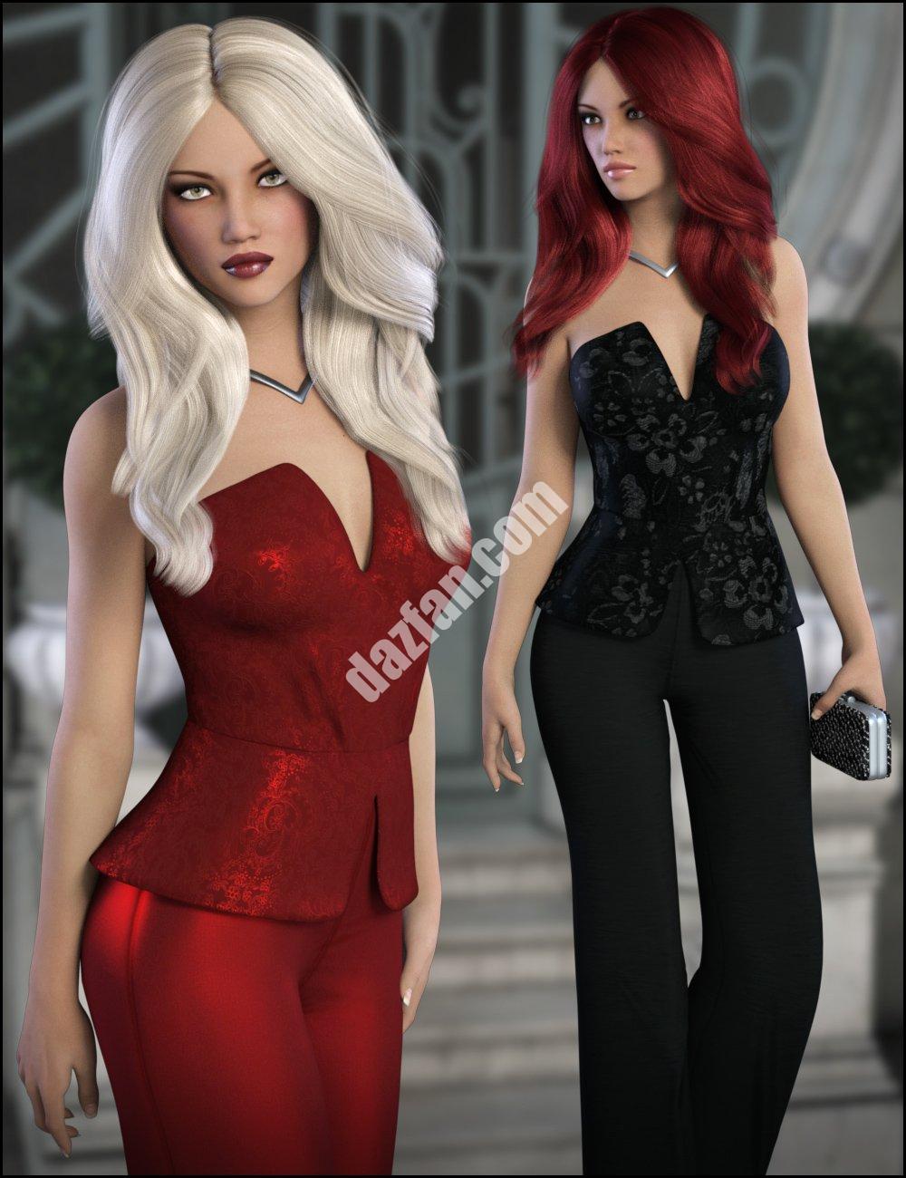 [daz服装] 曼哈顿之夜深夜纹理-DAZ爱好者