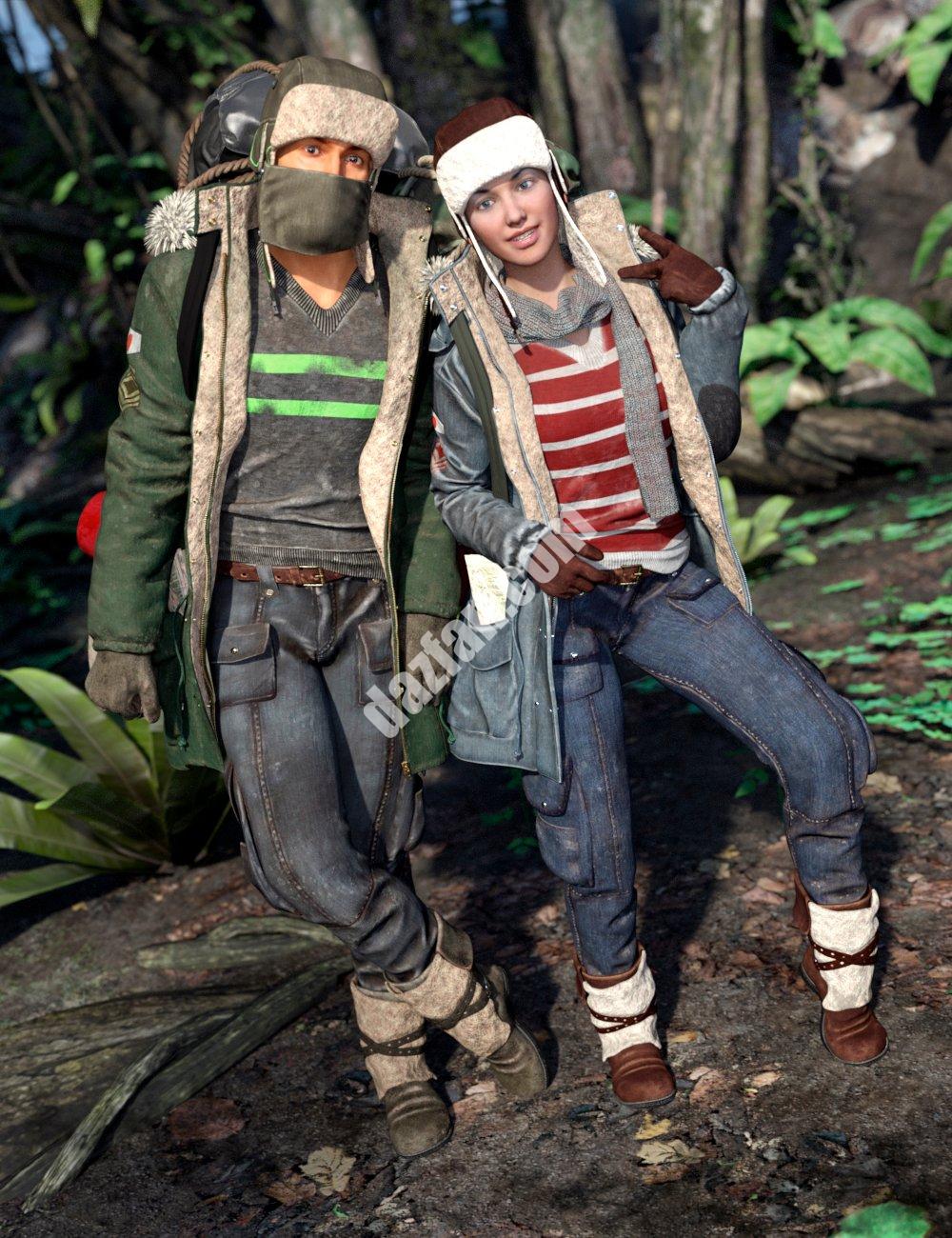 [daz服装] 《创世纪》第三章中的游牧民族-DAZ爱好者