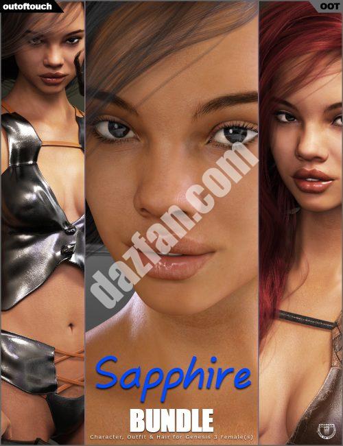 [daz合集] 蓝宝石束创世纪3雌性-DAZ爱好者