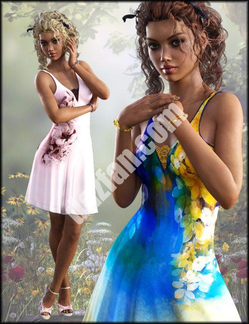 [daz服装] 夏季单件装纹理G3-DAZ爱好者