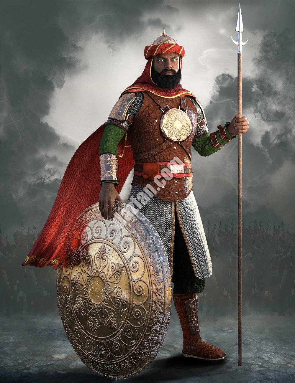 [daz服装] 图斯-创世纪3波斯战士装-DAZ爱好者