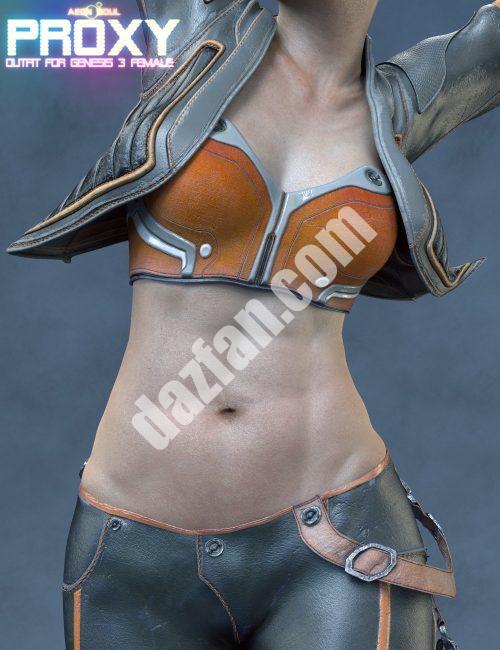 [daz服装] 创世纪3女性的代理服装-DAZ爱好者