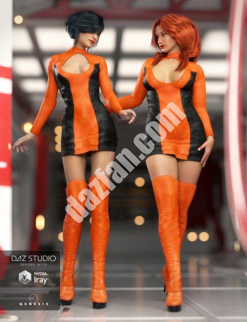 [daz服装] 创世纪3女性德尔塔套装-DAZ爱好者