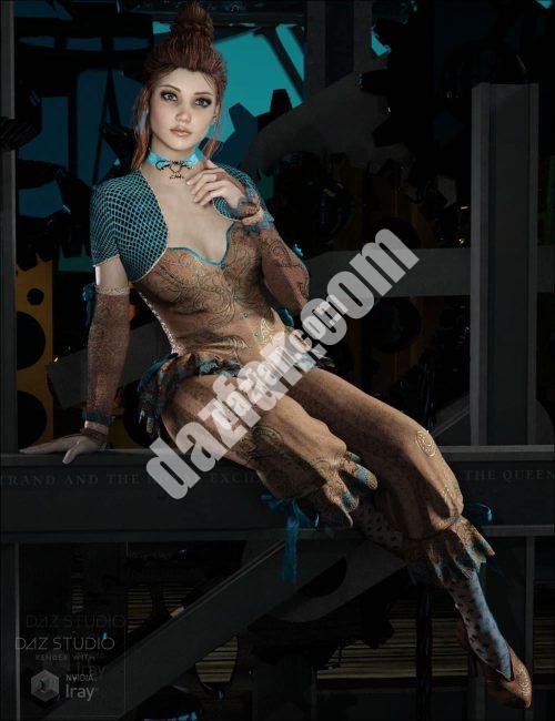 [daz服装] 蒸汽-DAZ爱好者