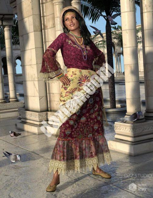 [daz服装] Gitanilla-DAZ爱好者