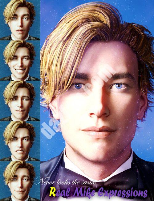 [daz姿势] RealMike表达创世纪3男和迈克尔7-DAZ爱好者