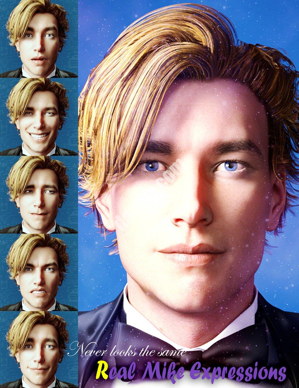 [daz姿势] RealMike表达创世纪3男和迈克尔7-DAZ爱好者