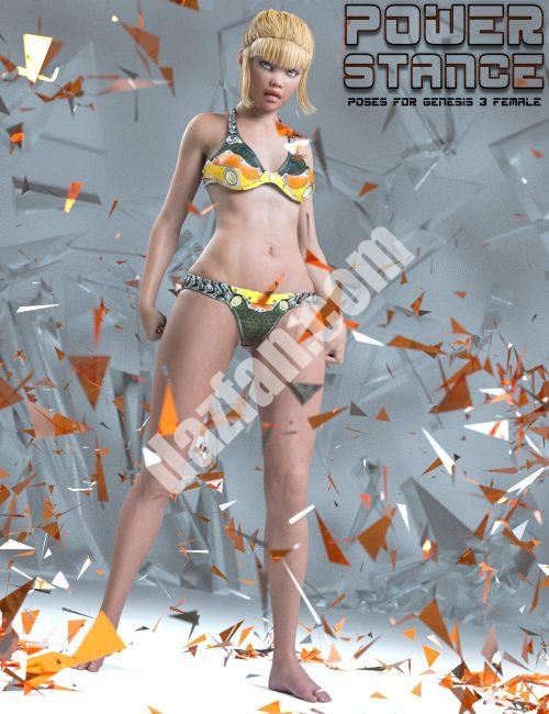 [daz姿势] 创世纪3女性的力量姿势-DAZ爱好者