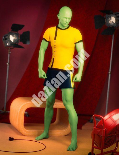 [daz姿势] 迈克尔7拍照姿势-DAZ爱好者