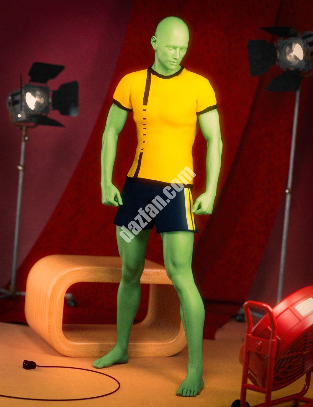 [daz姿势] 迈克尔7拍照姿势-DAZ爱好者