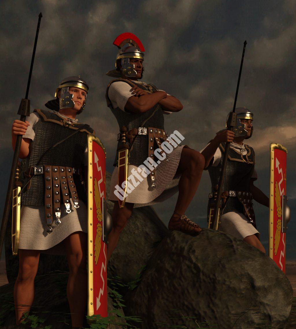 [daz姿势] 军团成员 创世纪3男-DAZ爱好者