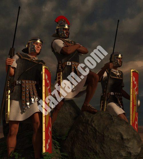 [daz姿势] 军团成员 创世纪3男-DAZ爱好者