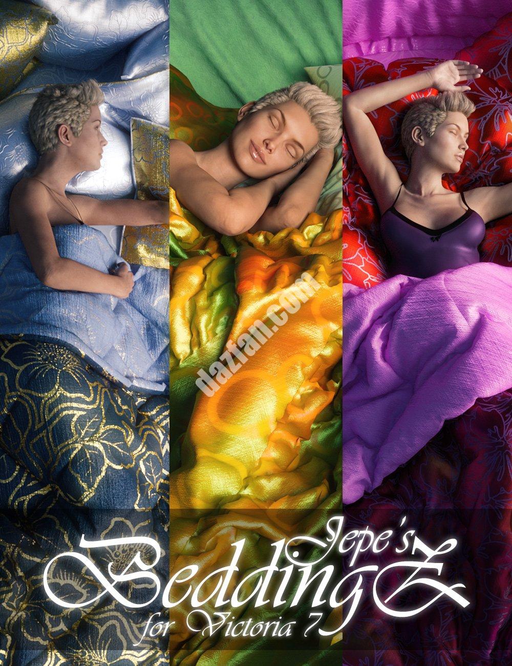 [daz姿势] Jepe的床上用品是维多利亚的-DAZ爱好者