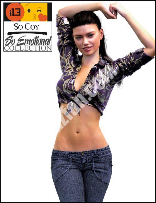 [daz姿势] 所以忸怩作态为创世纪3的女性-DAZ爱好者