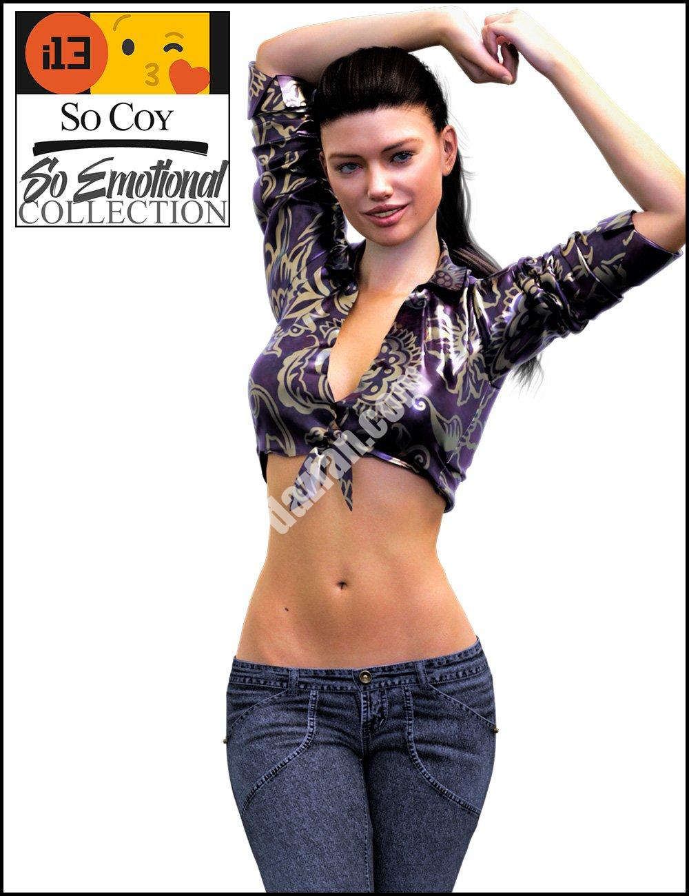 [daz姿势] 所以忸怩作态为创世纪3的女性-DAZ爱好者