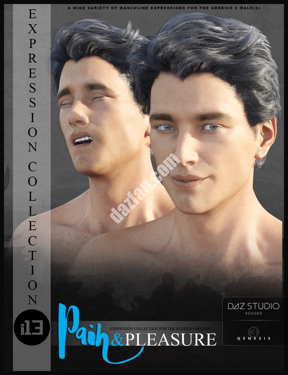 [daz姿势] i13 创世纪3 中痛苦和快乐的表达-DAZ爱好者