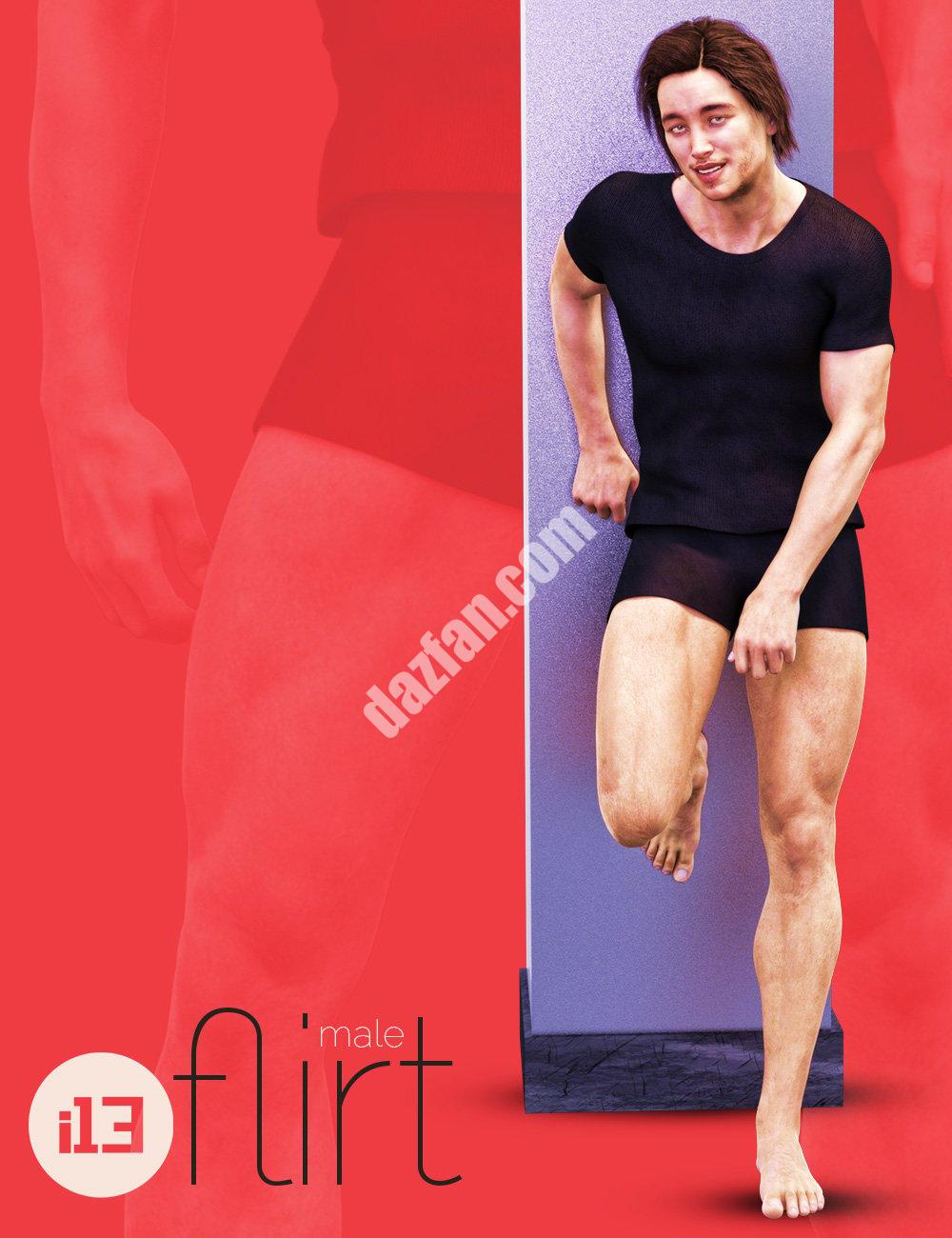 [daz姿势] i13 《创世纪3》男款Flirt男款系列-DAZ爱好者