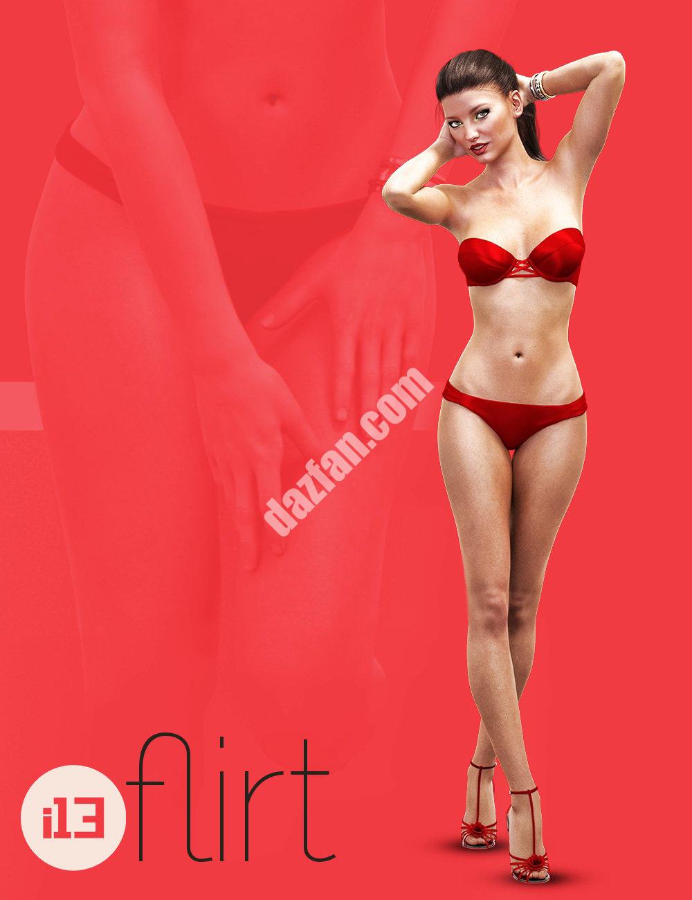 [daz姿势] i13 调情女性姿势收集创世纪3女性(s)-DAZ爱好者