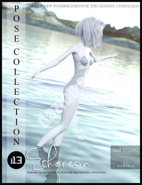 [daz姿势] i13 创世纪3女性的以太坊姿势集合-DAZ爱好者