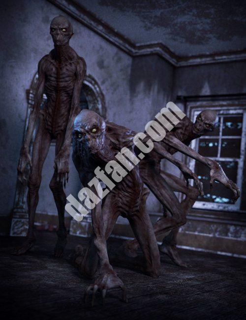 [daz姿势] 可怕的姿势为恶魔-DAZ爱好者