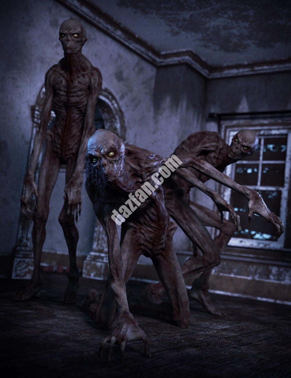 [daz姿势] 可怕的姿势为恶魔-DAZ爱好者