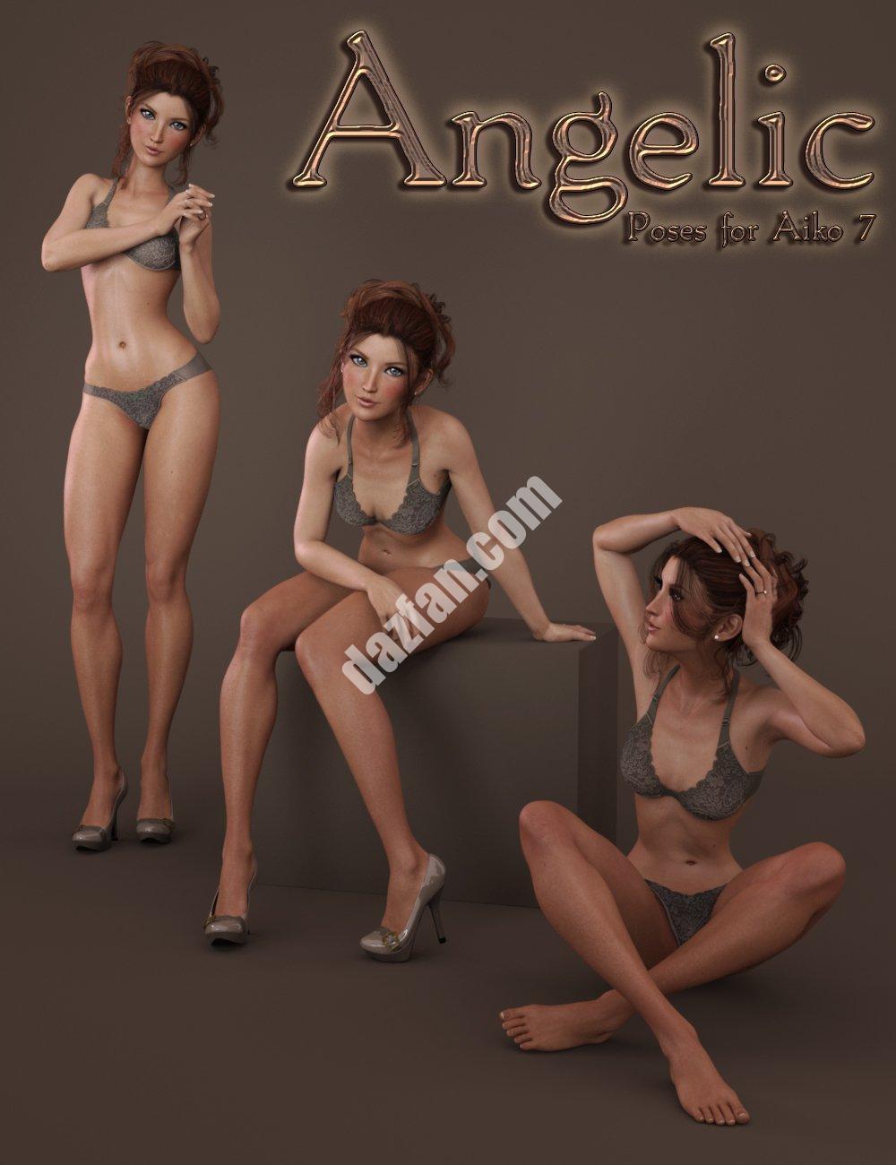 [daz姿势] 爱子的天使-DAZ爱好者