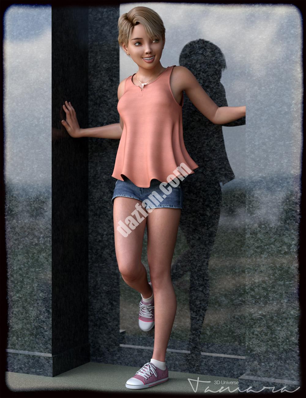 [daz服装] 创世纪3女性的塔玛拉服饰-DAZ爱好者