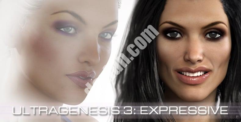 [daz姿势] UltraGenesis表达-DAZ爱好者
