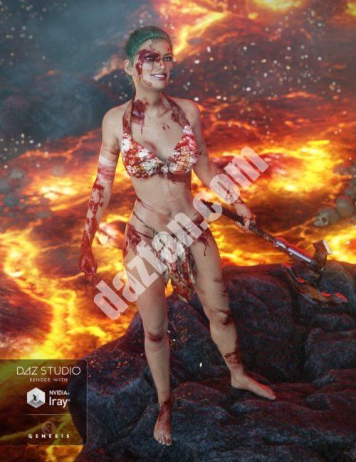 [daz服装] 创世纪3女性的额外血层-DAZ爱好者